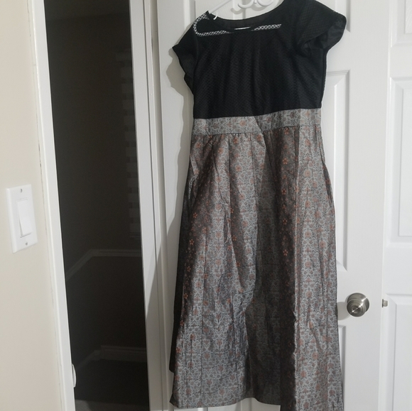 Black grey dress - Picture 2 of 3